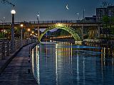 Laurier Street Bridge At Dawn_P1110993-5